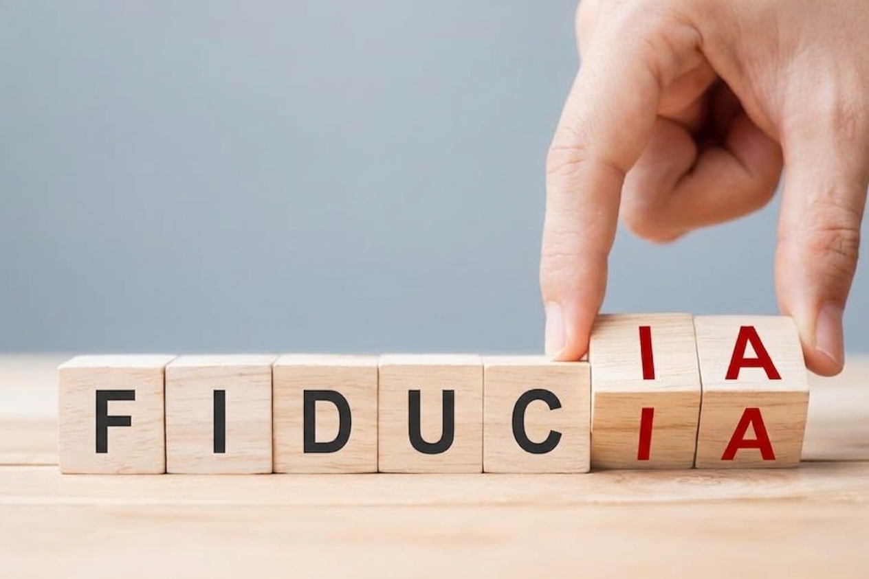 Le parole "Truth" e "Trust" scritte con blocchi di legno