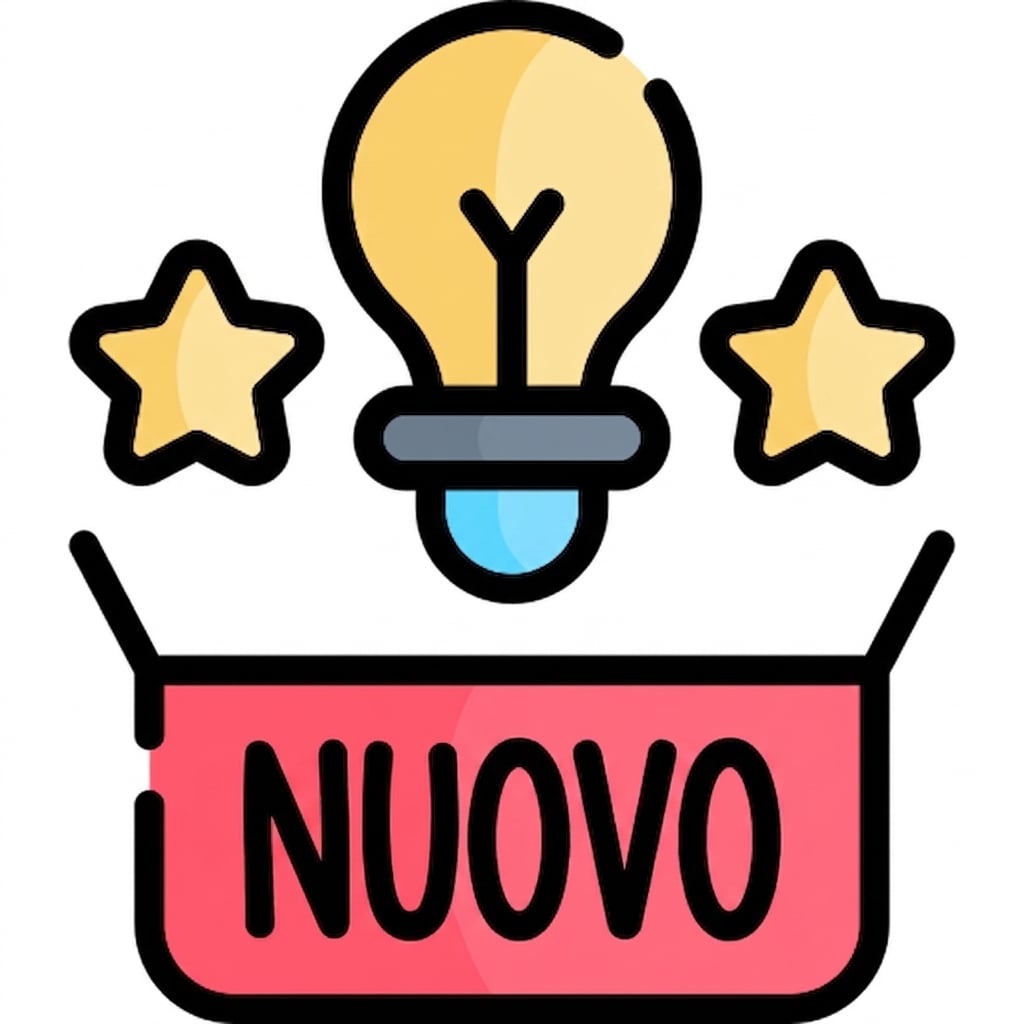 Icona che rappresenta nuove idee