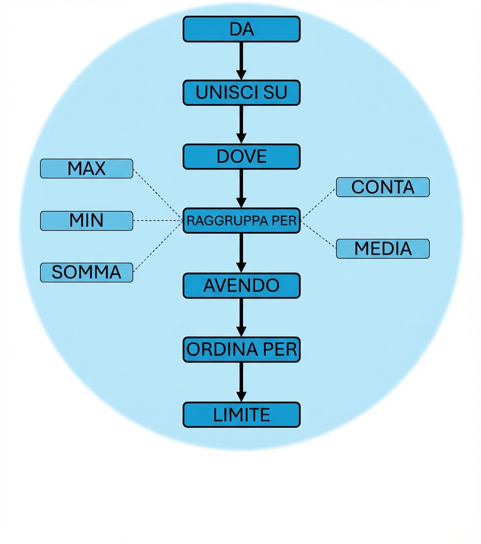 Ordine finale di esecuzione della query