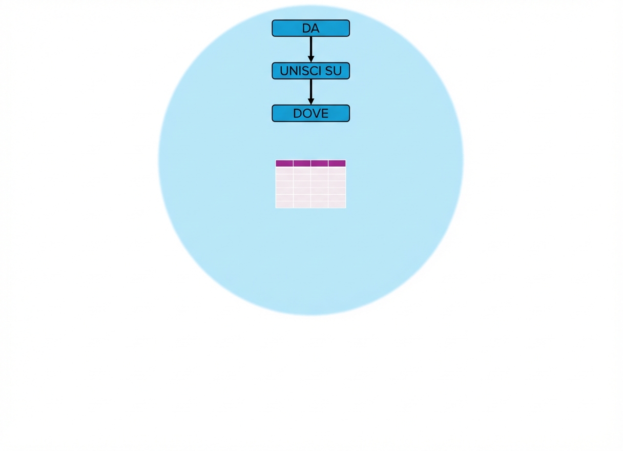 Ordine di esecuzione della query; WHERE