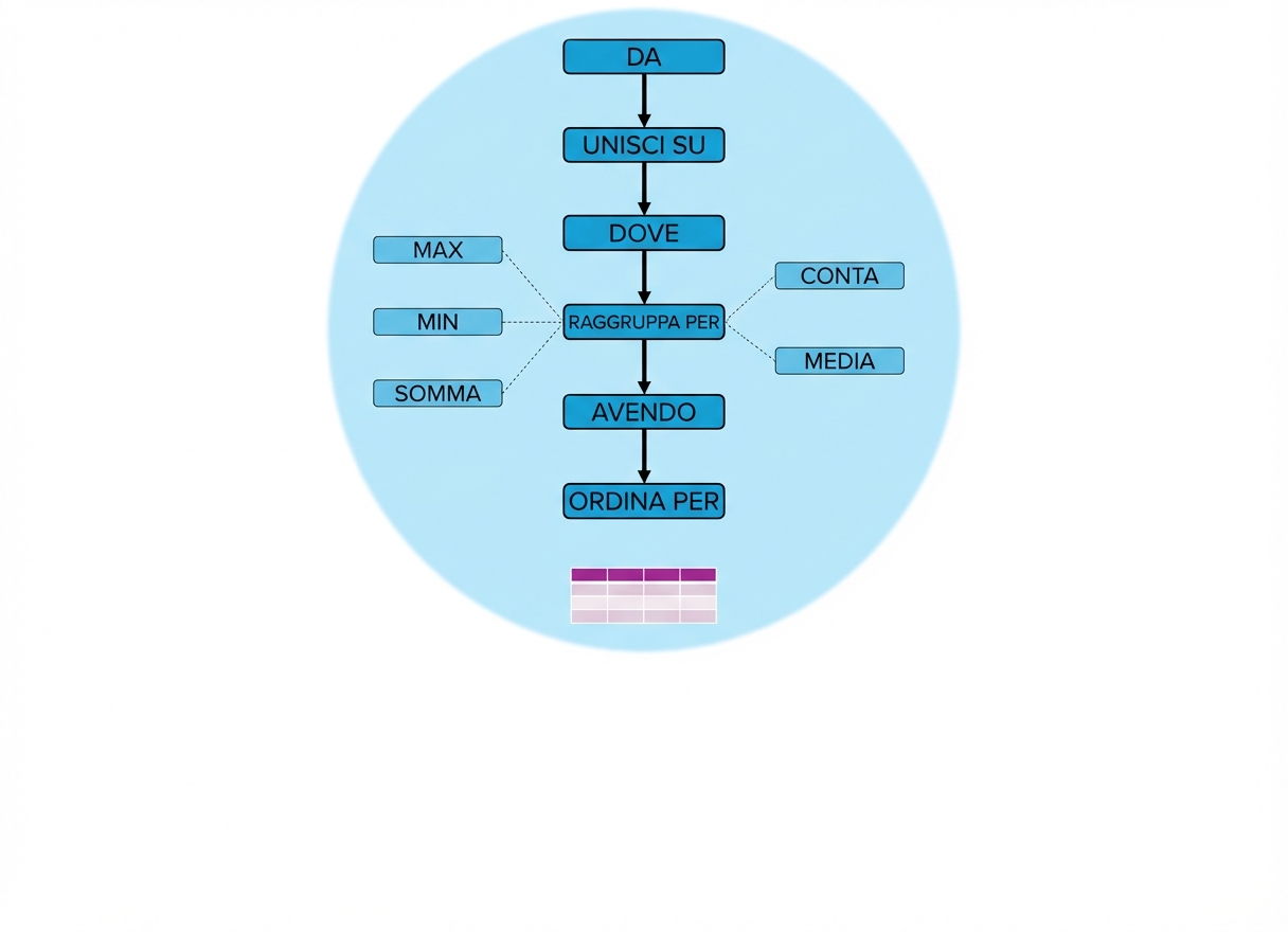 Ordine di esecuzione della query; SORT