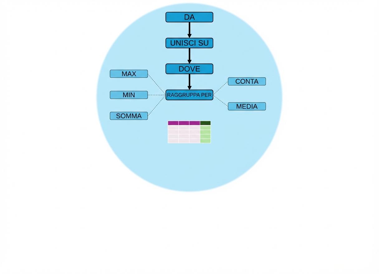 Ordine di esecuzione della query; AGGREGATIONS