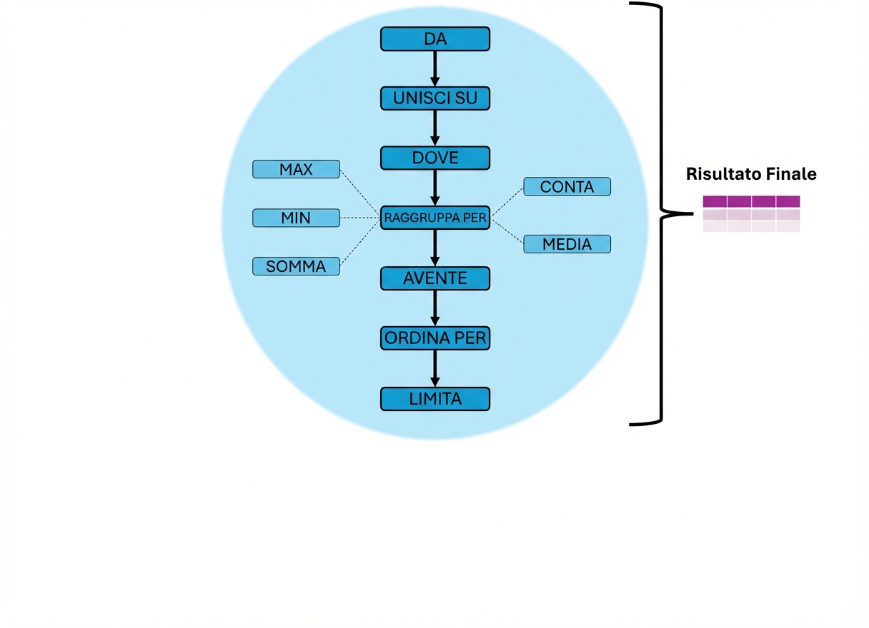 Ordine di esecuzione della query; LIMIT