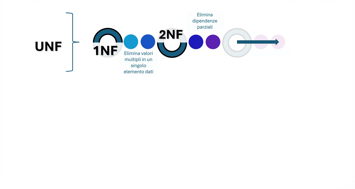 Passi da UNF a 3NF