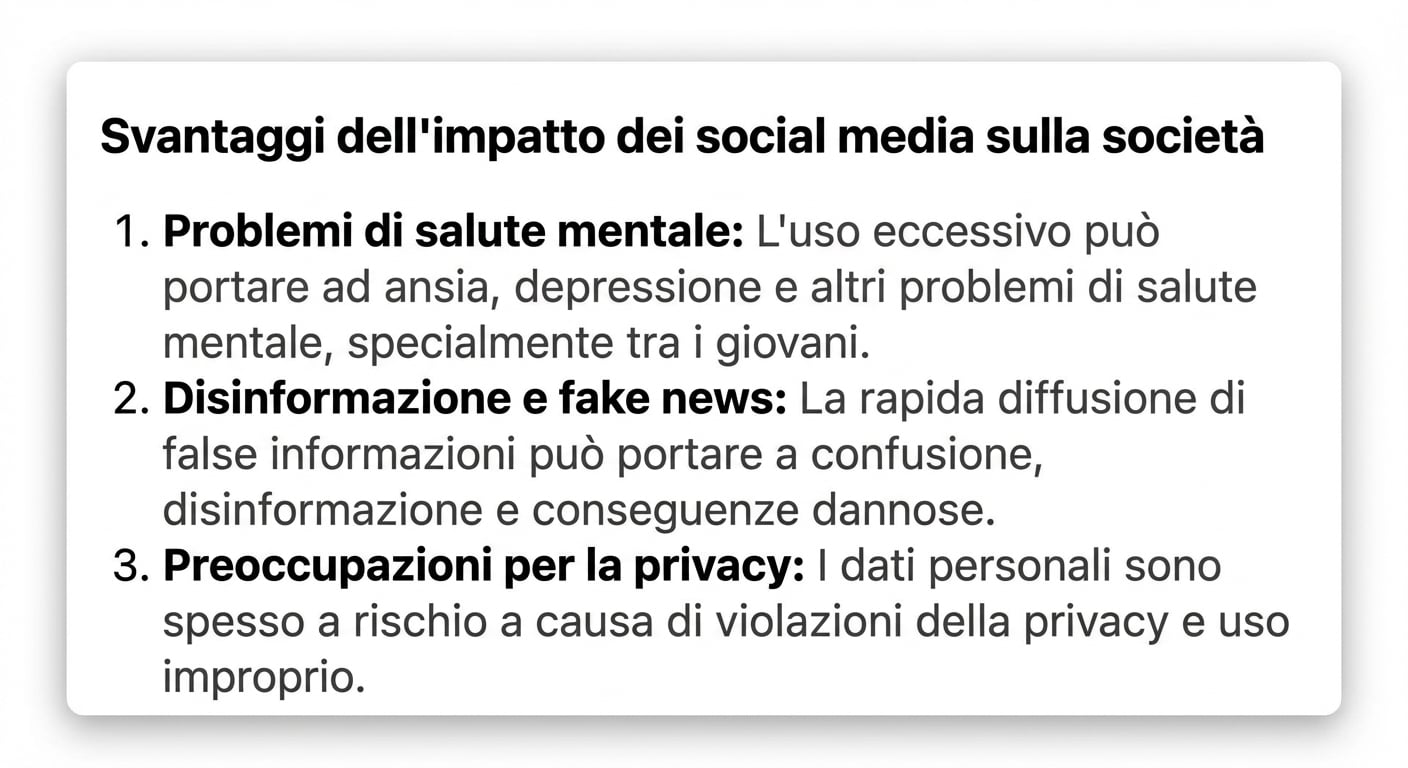 Risultato del prompt delimitato