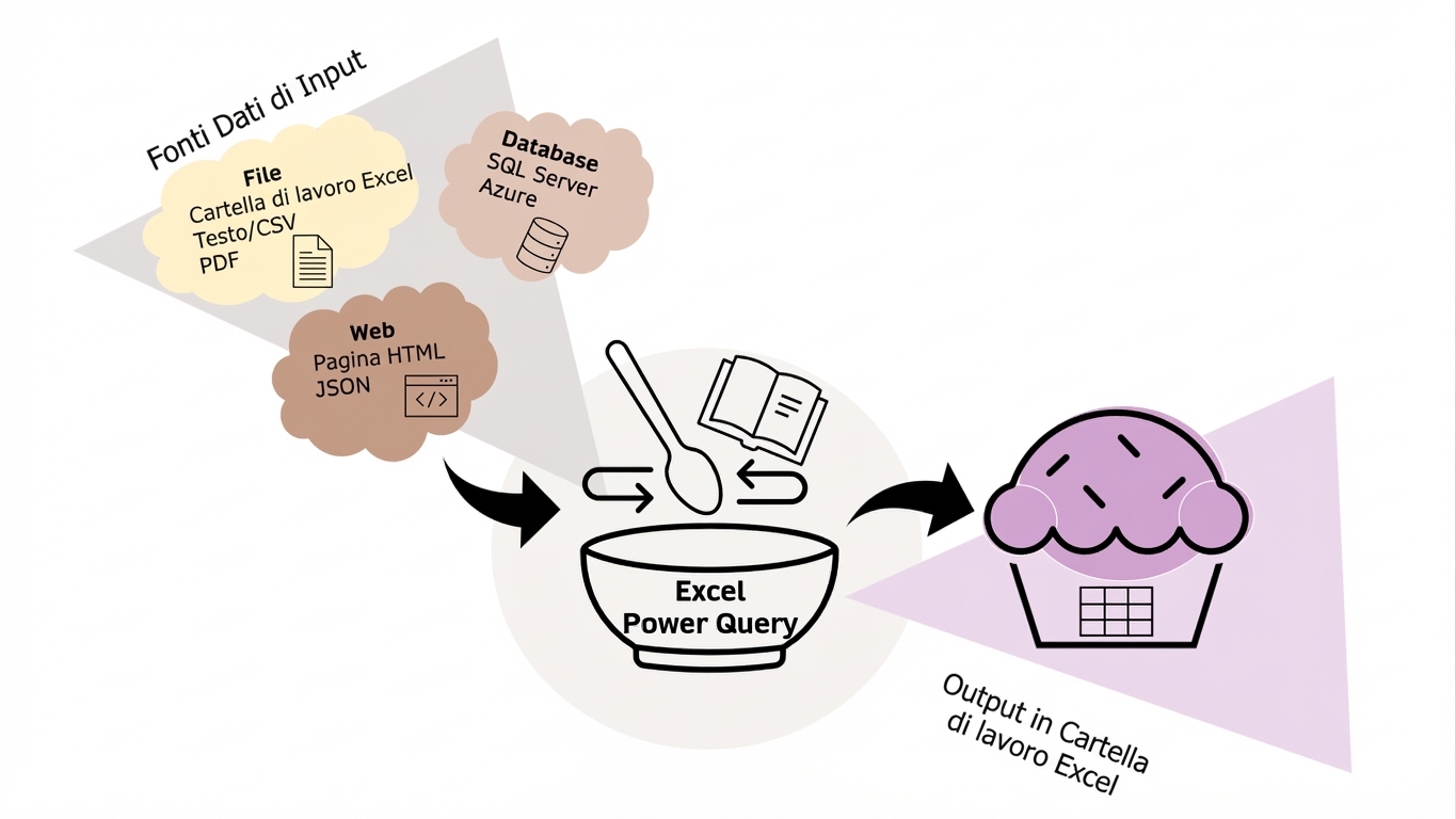 Schema cupcake di Power Query in Excel, parte 3 di 3