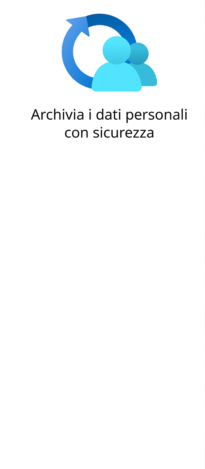 Un'icona che mostra PII.