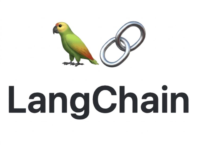 Il logo di LangChain.