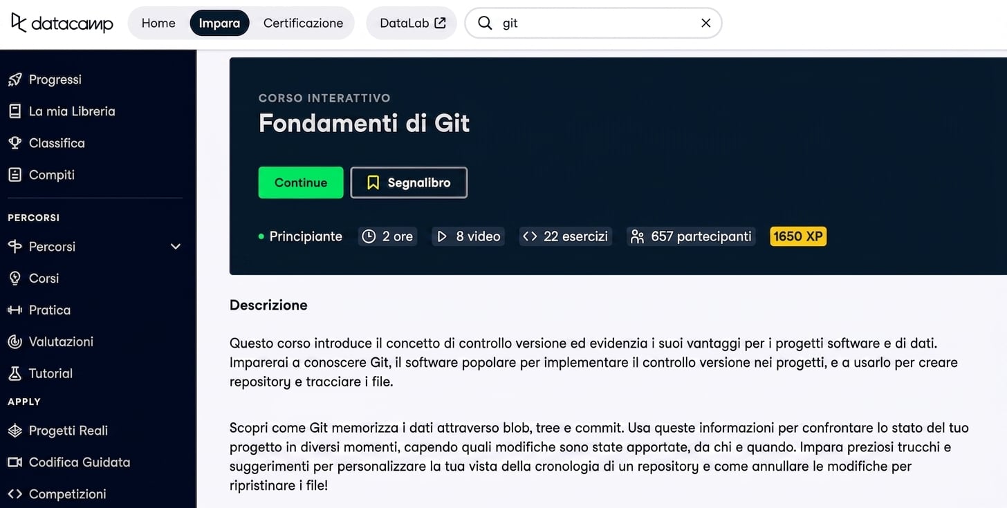 Fondamenti di Git