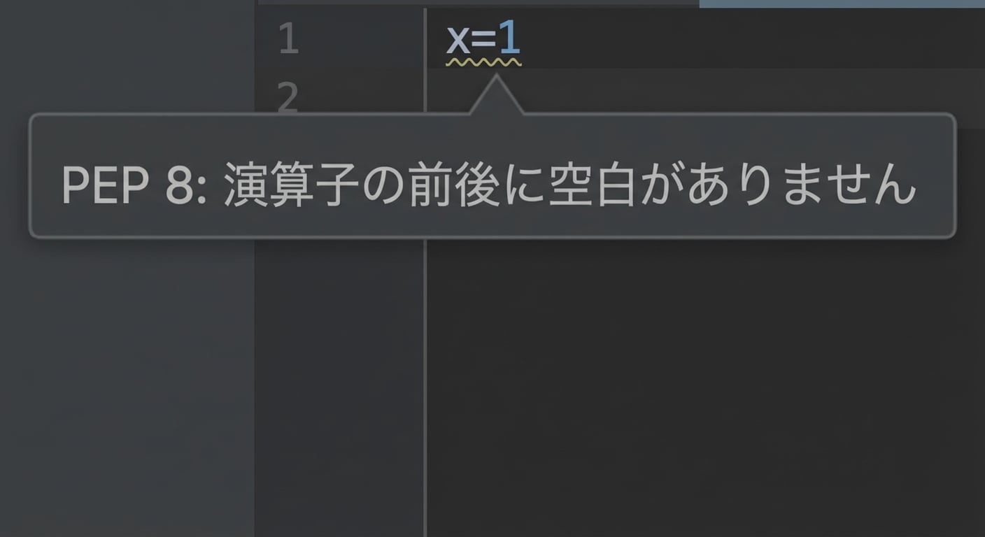 PyCharmでのPEP 8