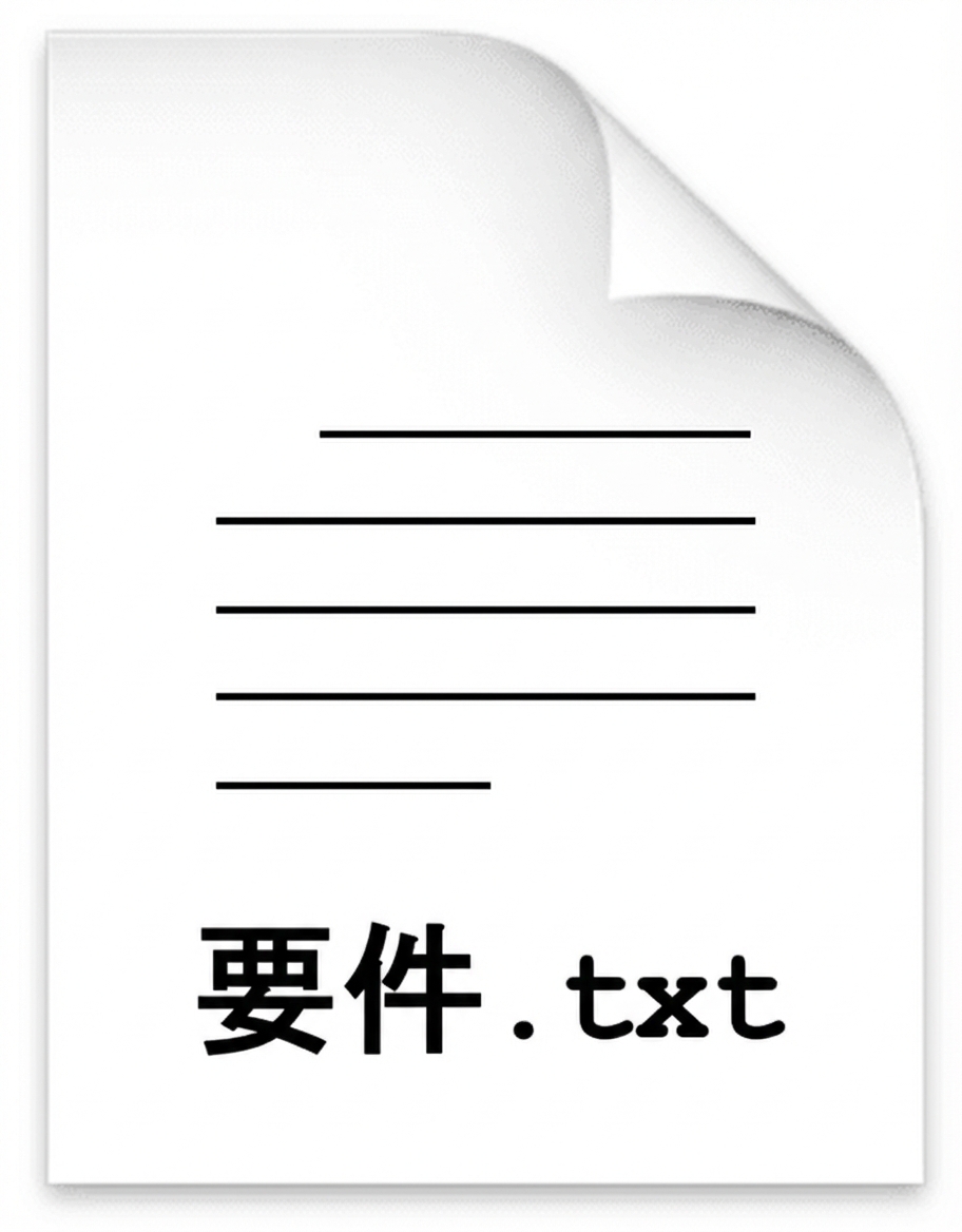 requirements.txt ファイル