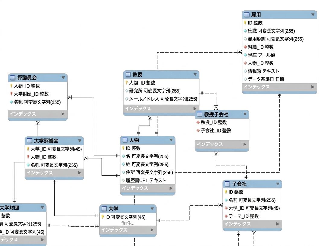 database schema