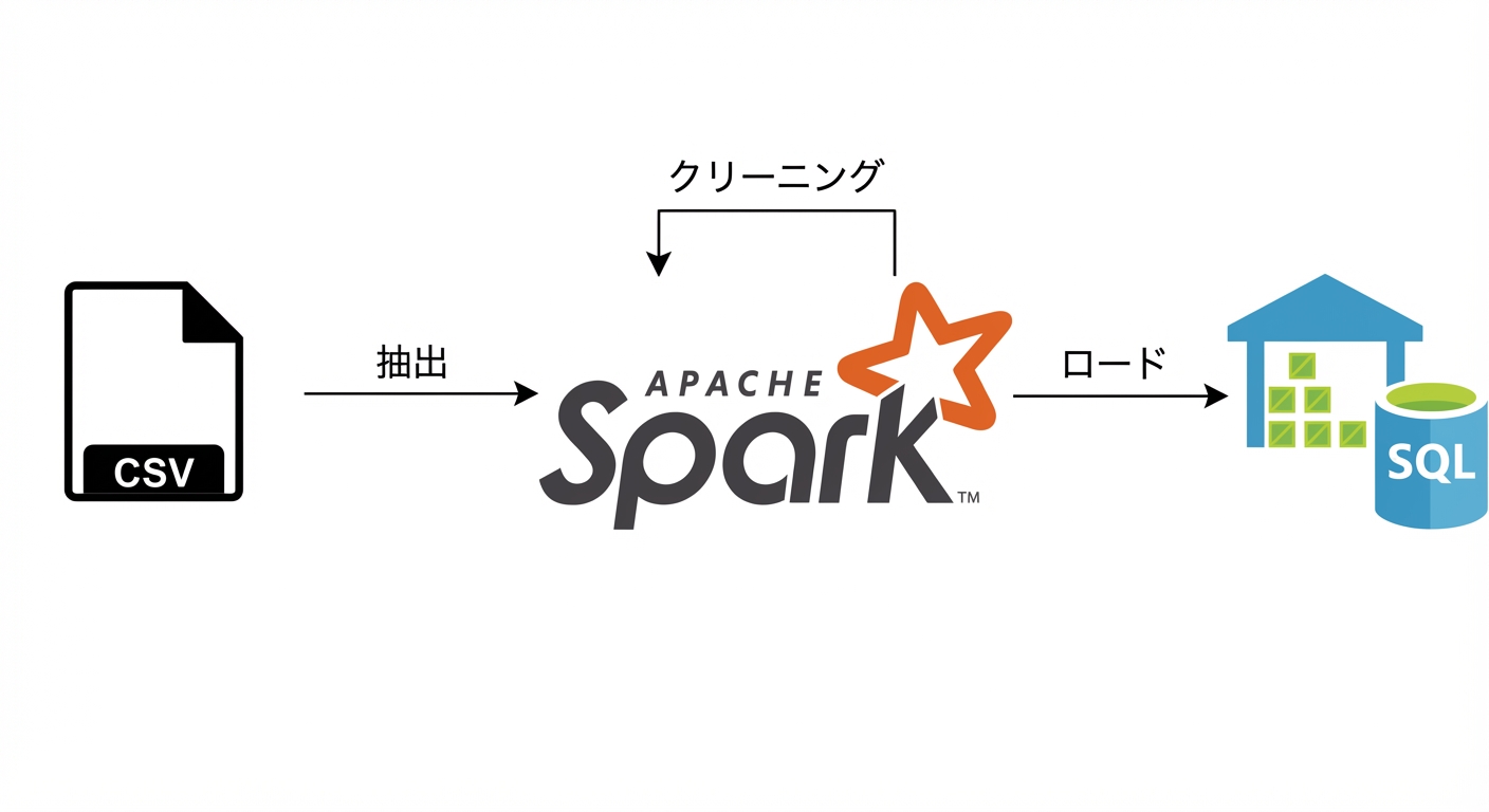 Spark で CSV から抽出するシンプルなパイプライン例