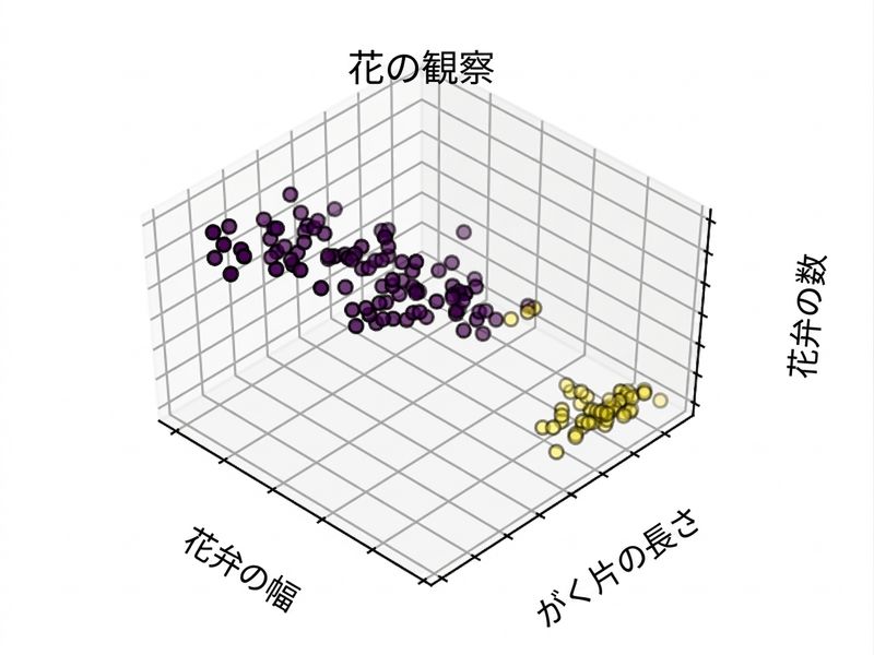 2つのクラスター