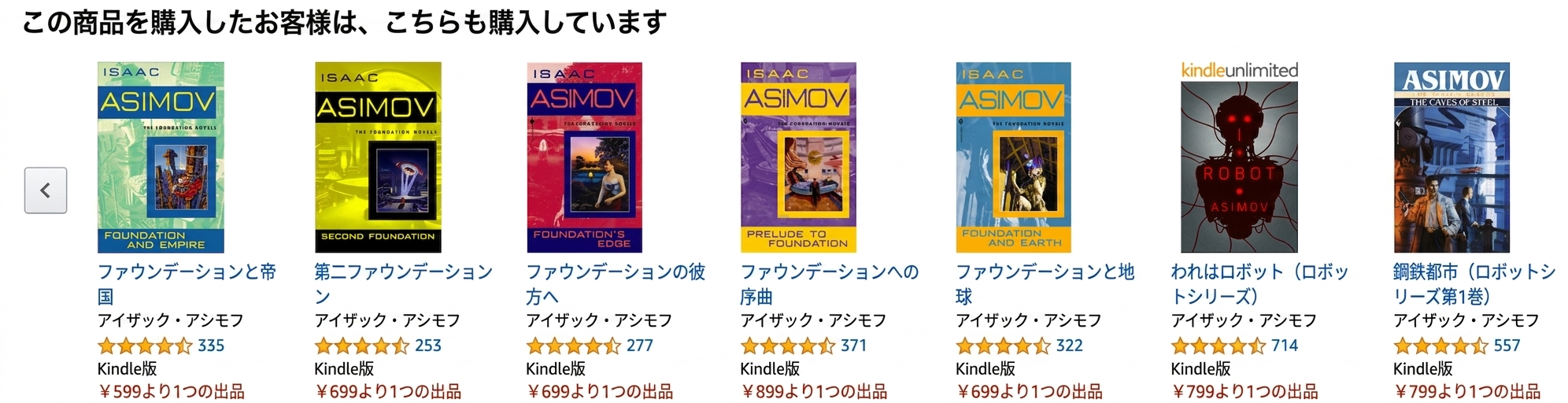 amazon recommendation