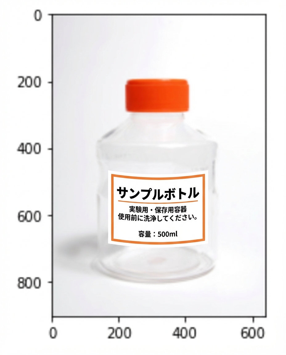 プラスチックボトルの写真