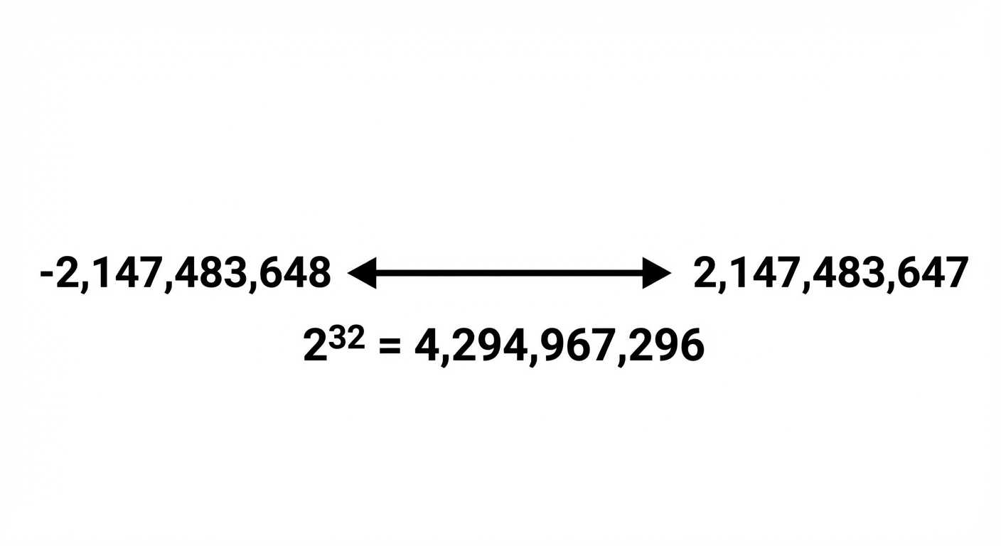 np.int32 の格納容量の図