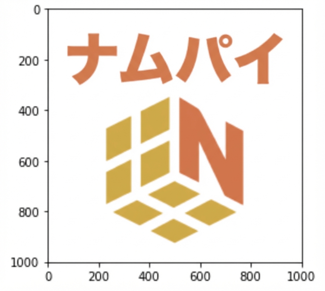 np.flip() を適用した後の NumPy ロゴ