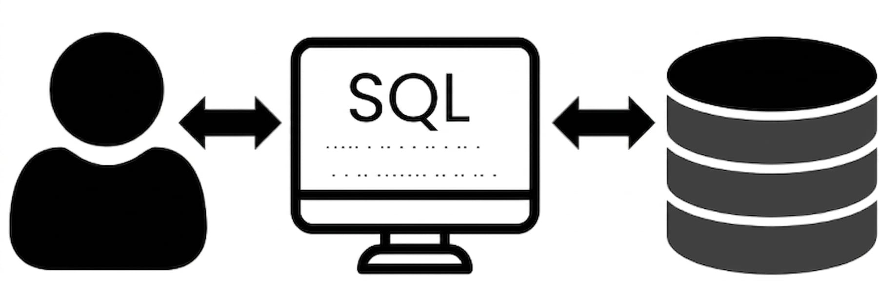 SQLは、人々がデータベースとやり取りするために使う言語です