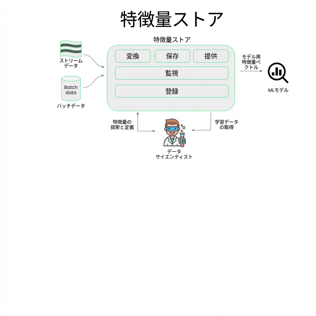 開発フェーズのフィーチャーストア