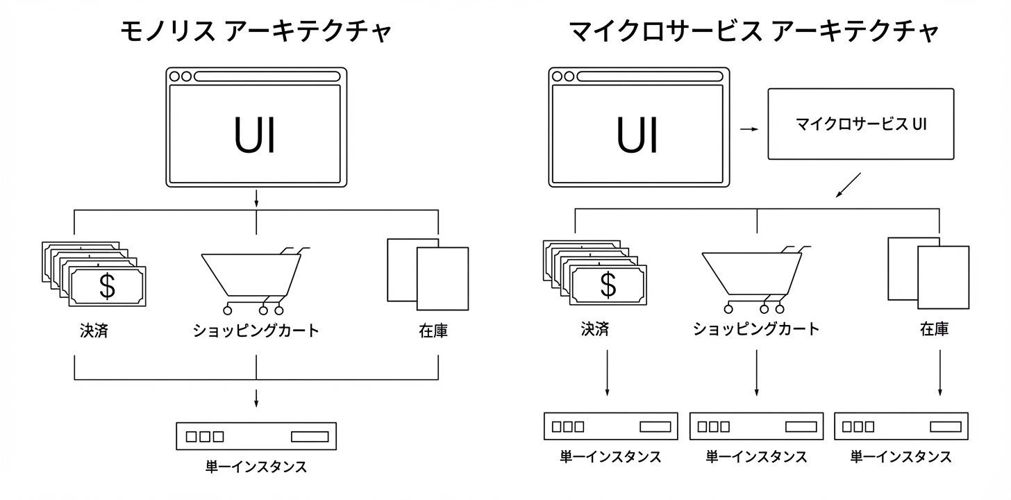 マイクロサービスアーキテクチャ