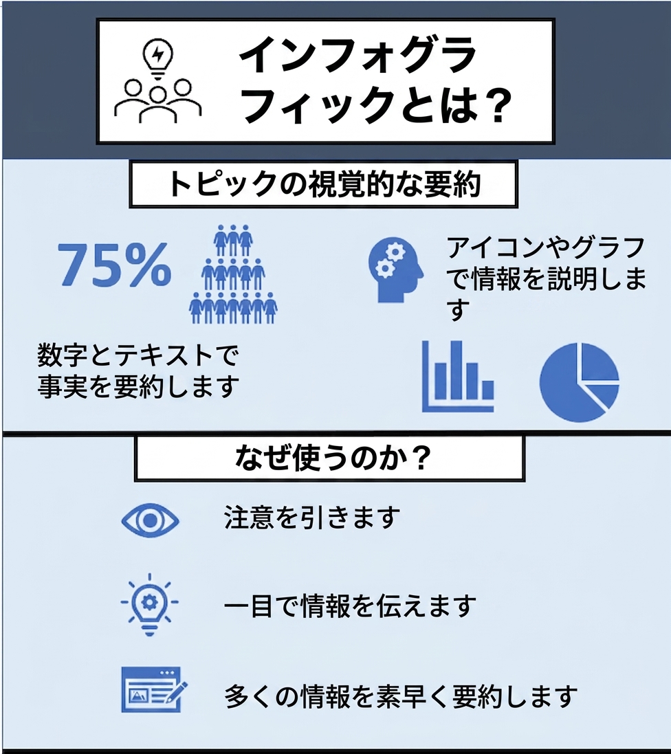 インフォグラフィックの例