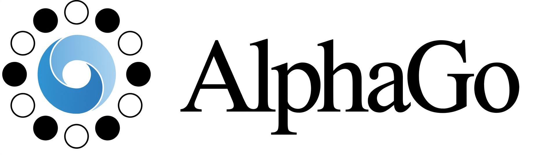 AlphaGo のロゴの画像。