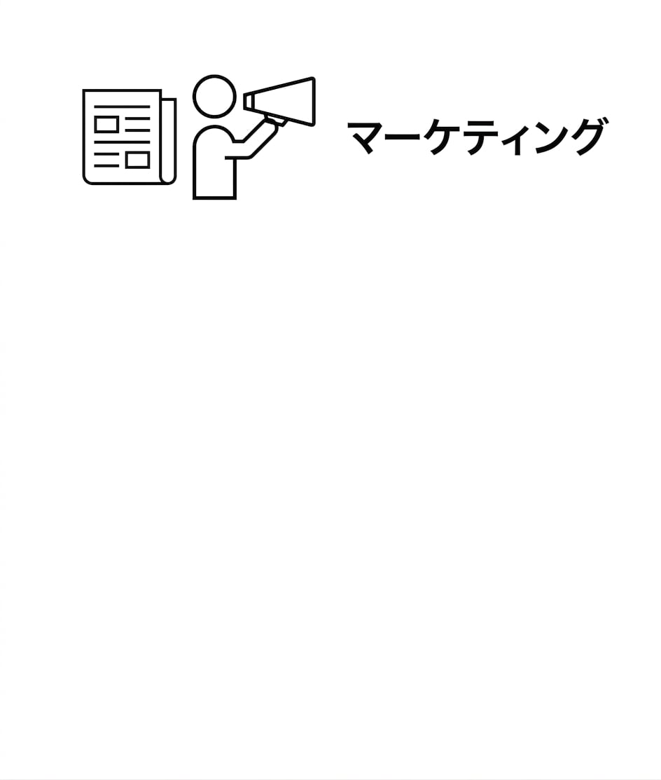 マーケティング。