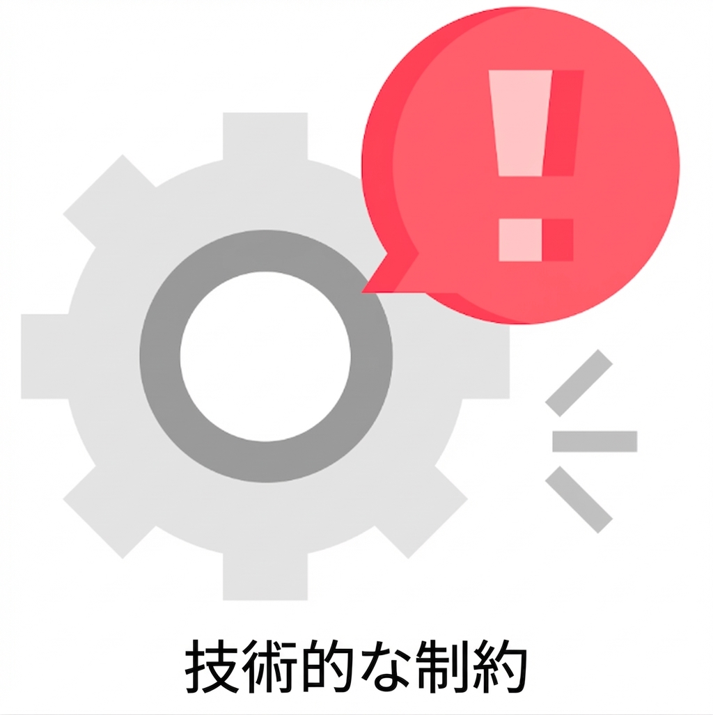 技術的制約