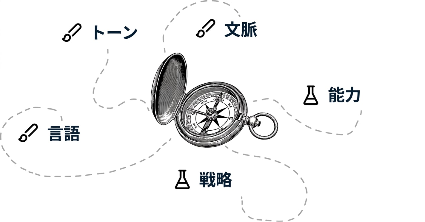 方位磁針の画像