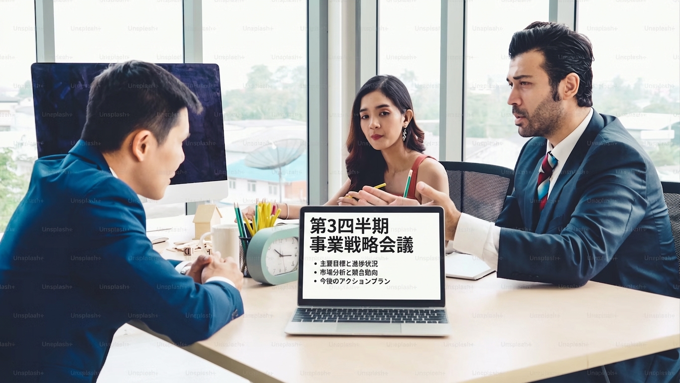 ビジネス会議の画像