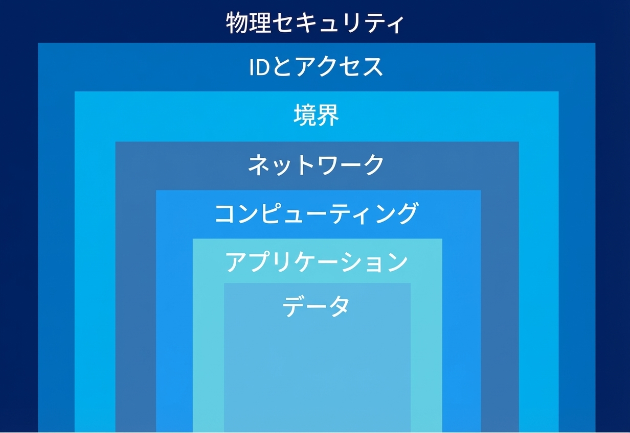 多層防御のレイヤー