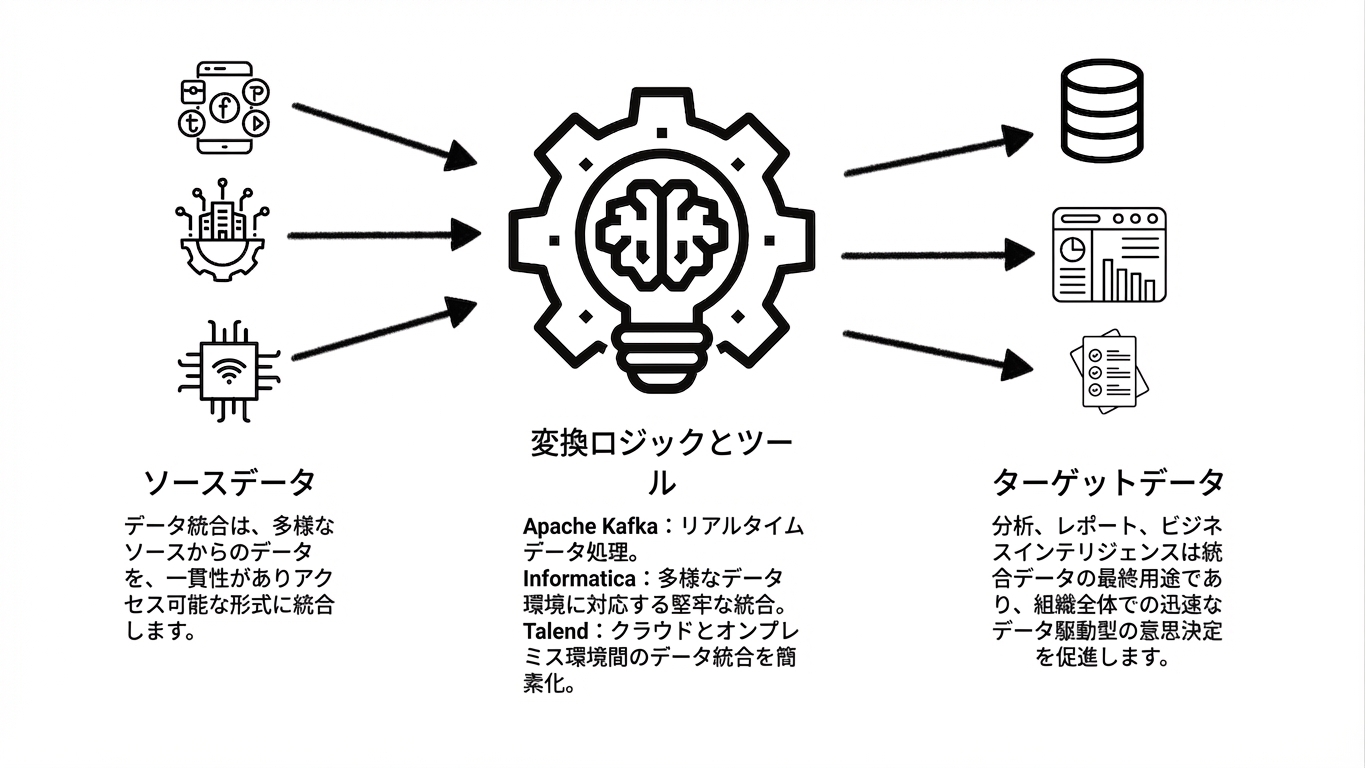 異種データをレポートとダッシュボードに統合
