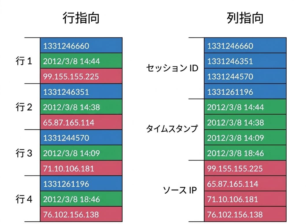 Apache Arrow データセット