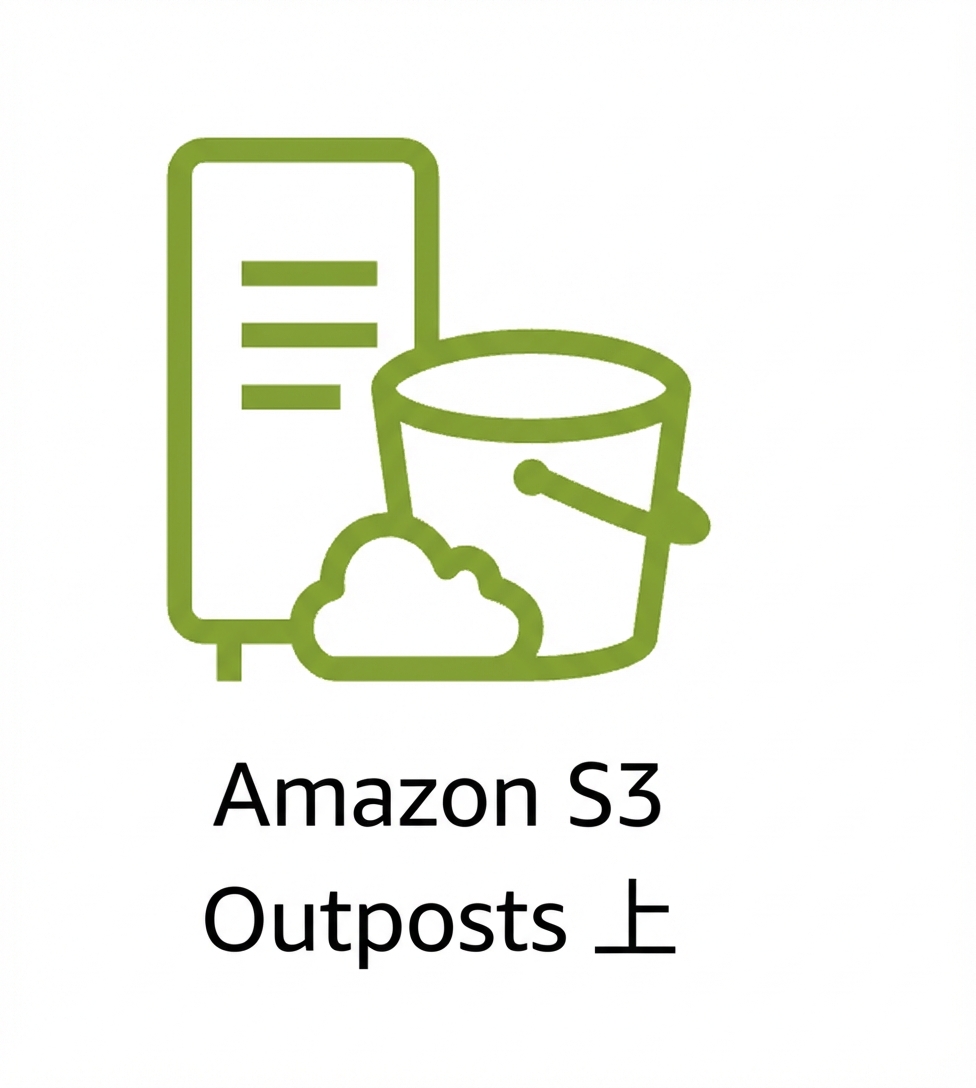 S3 Outposts ストレージクラスのアイコン。