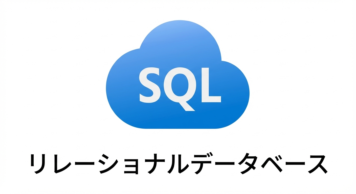 リレーショナルデータベースのアイコン。