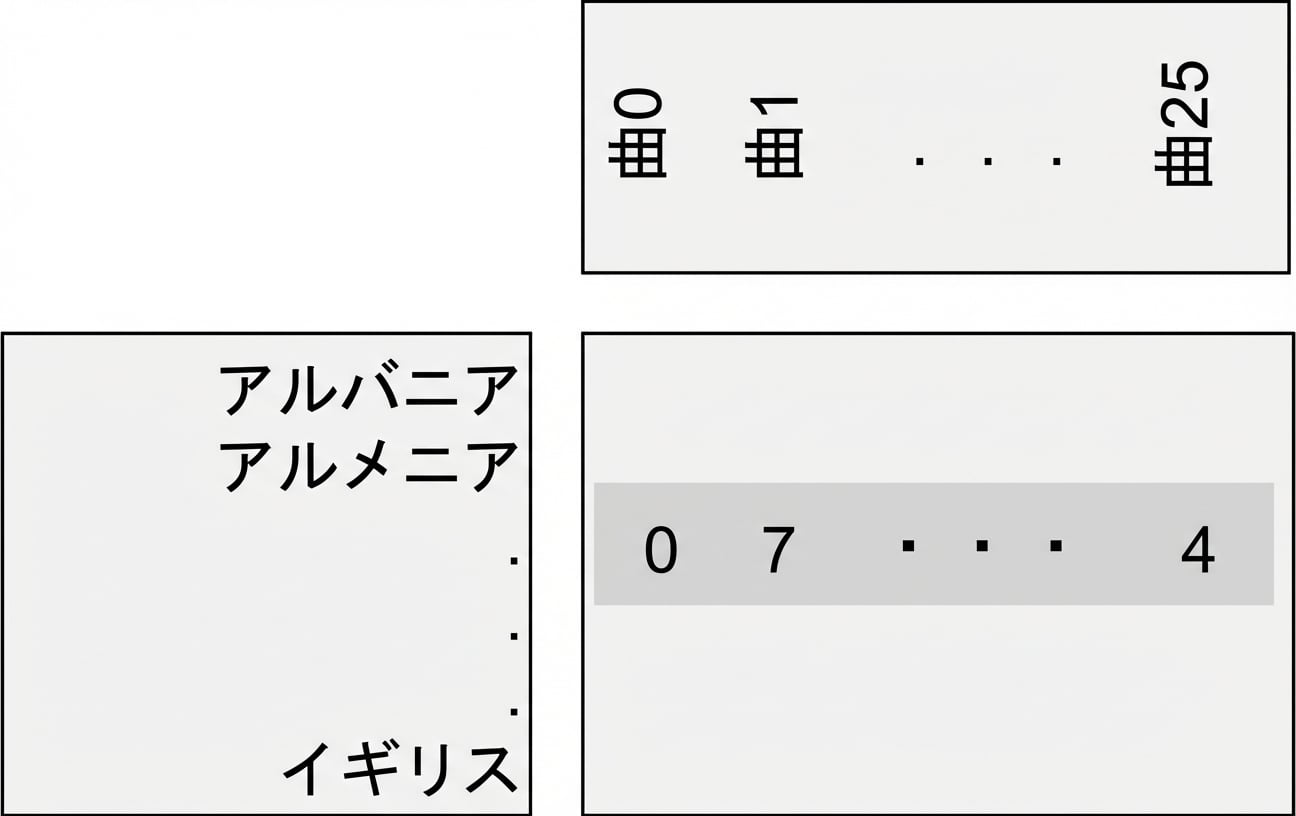 ユーロビジョンのデータ