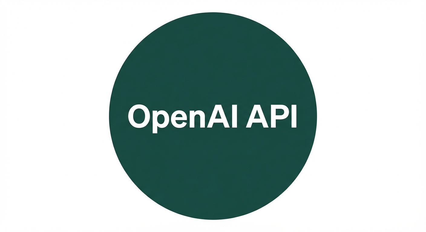 OpenAI APIと書かれた円