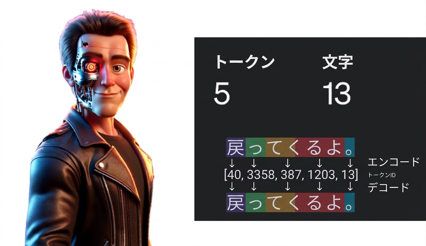 映画キャラクター「ターミネーター」に似た男性のイラスト
