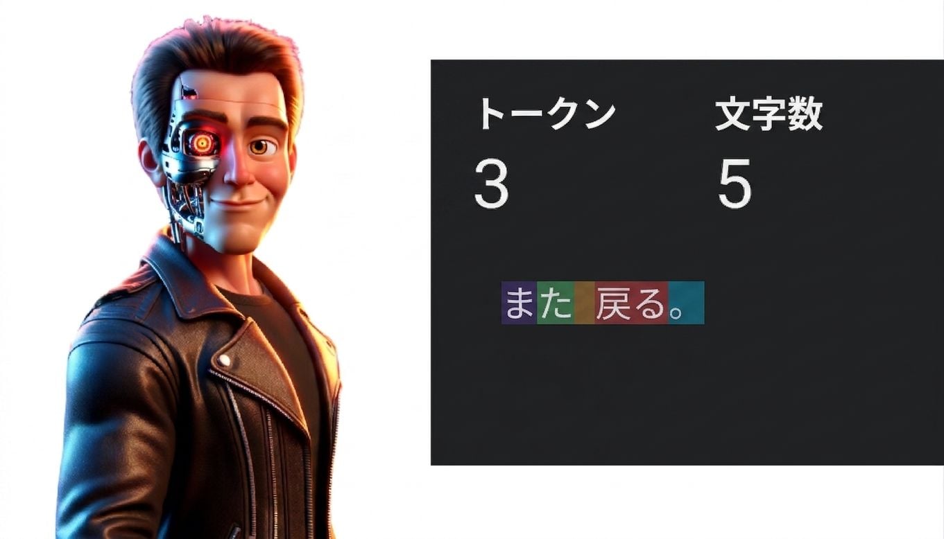 映画キャラクター「ターミネーター」に似た男性のイラスト
