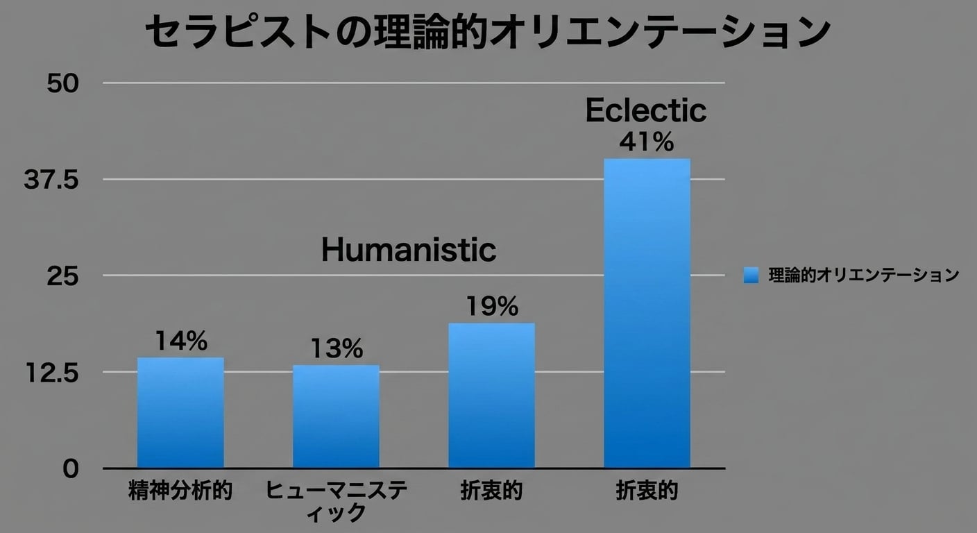 Bar plot of theoretical orientation with chartjunk
