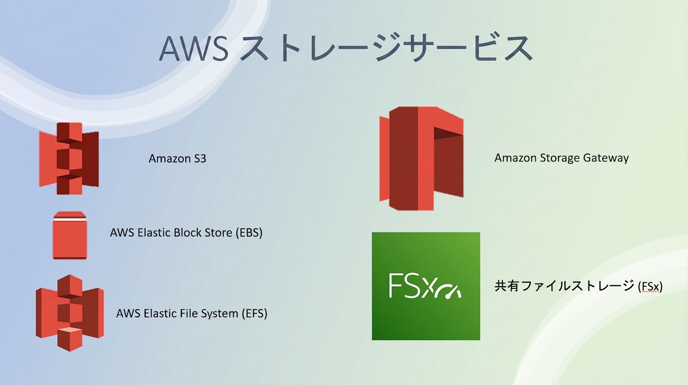 他のAWS Storageサービスの画像
