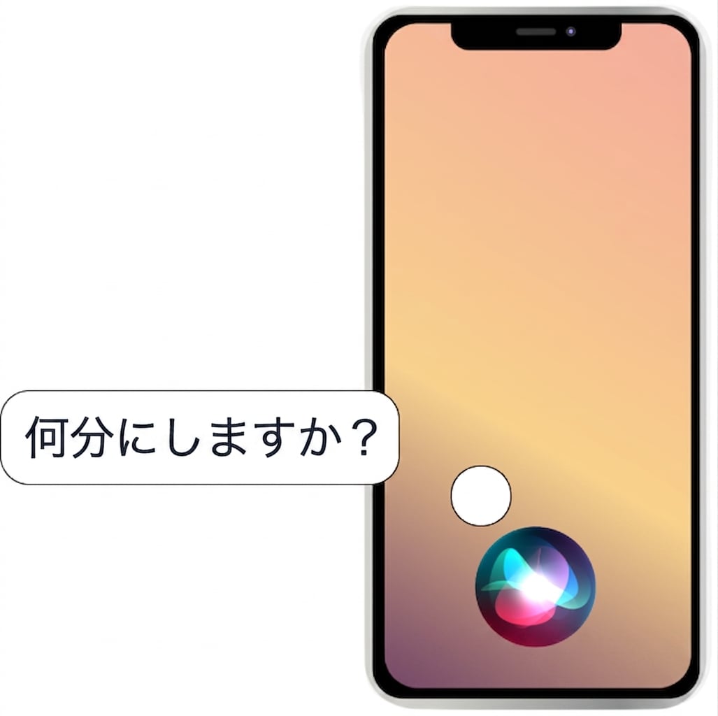 スマートフォンのアシスタントのアイコン