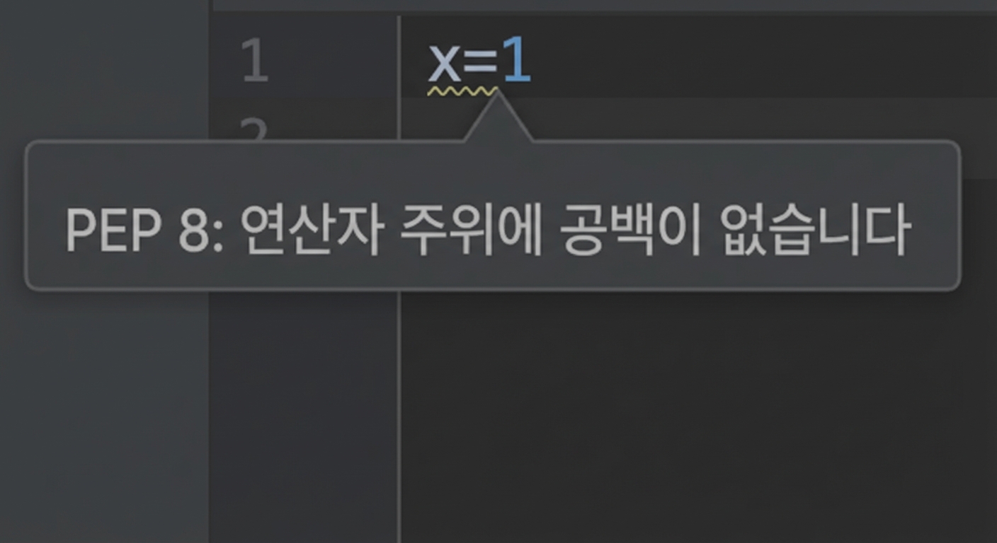 PyCharm에서의 PEP 8