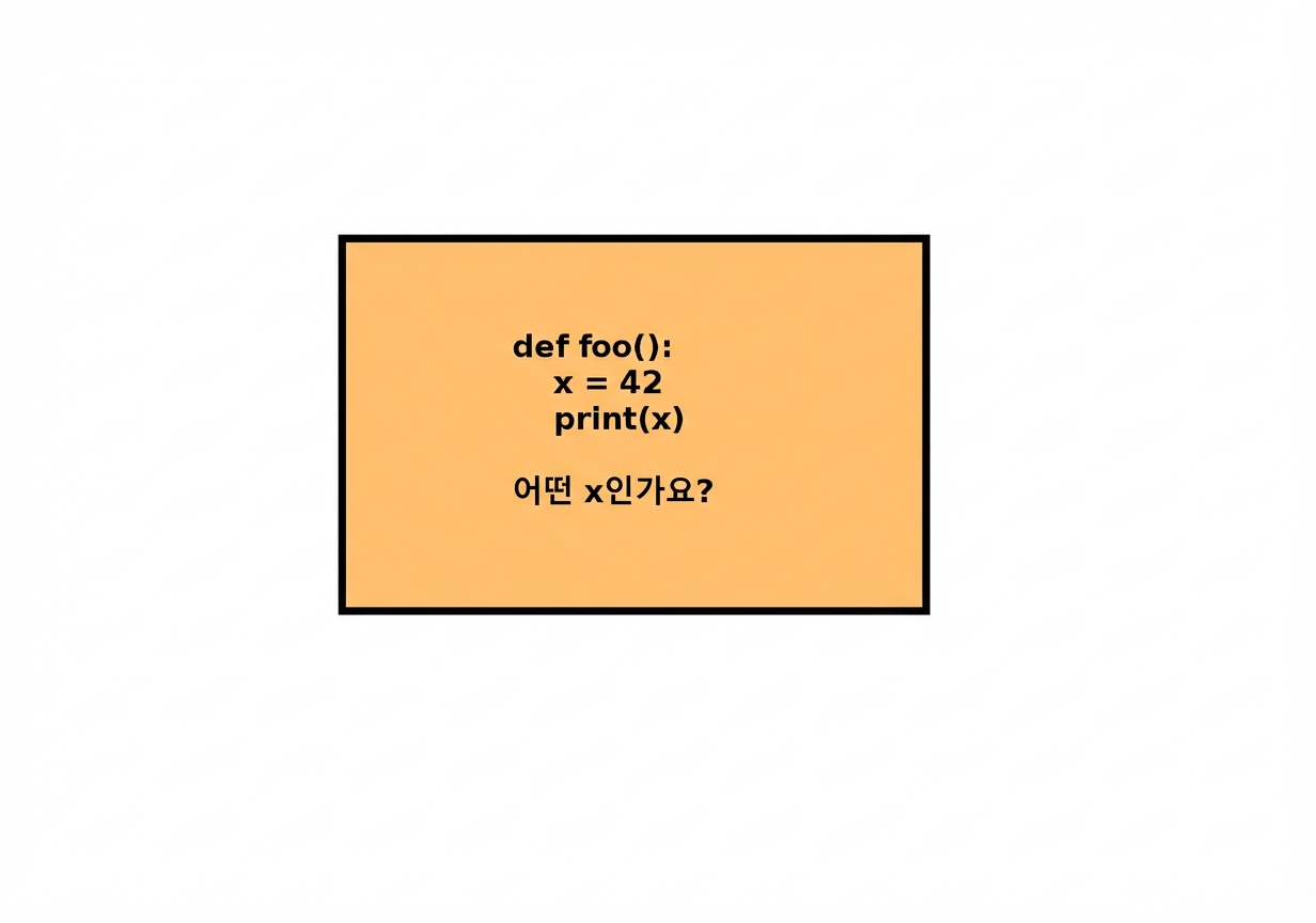 스코프 질문
