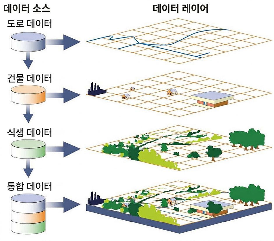 지리공간 데이터의 예시