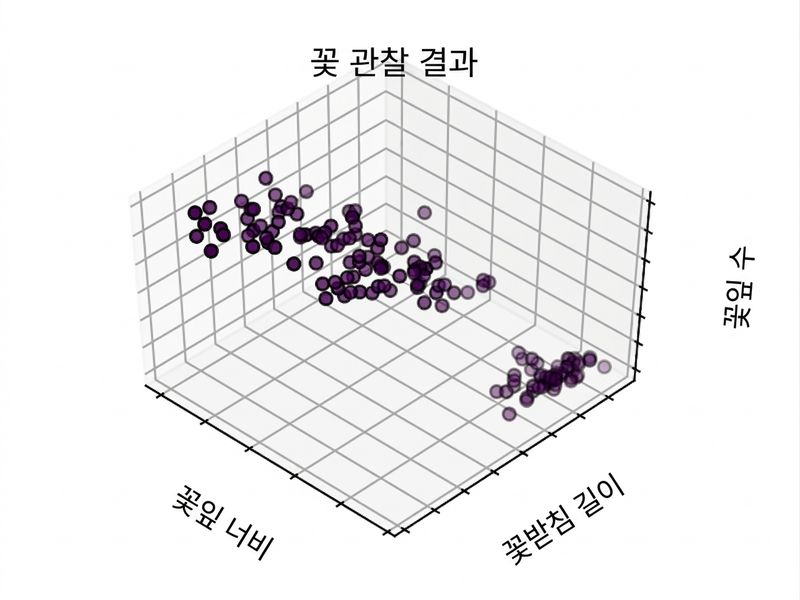 꽃 관찰 데이터
