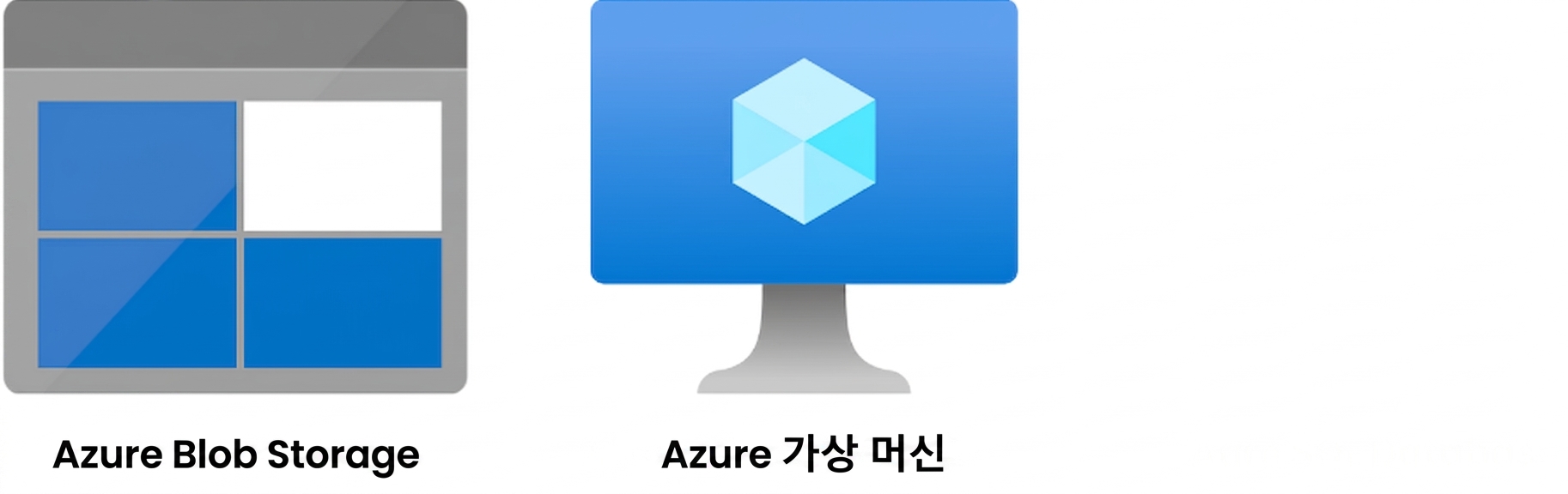 Azure Blob Storage 및 Azure Virtual Machines 로고.png