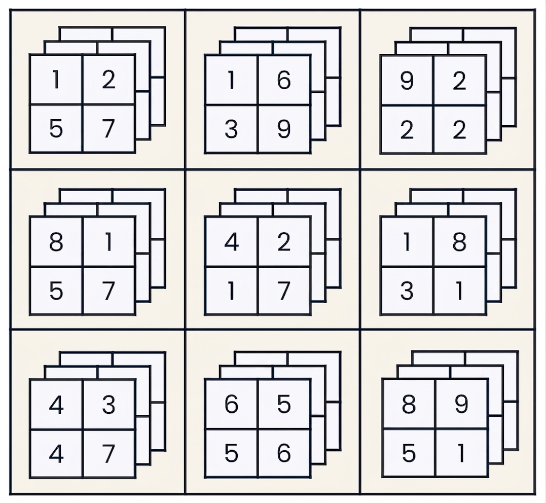 4D 배열 그래픽