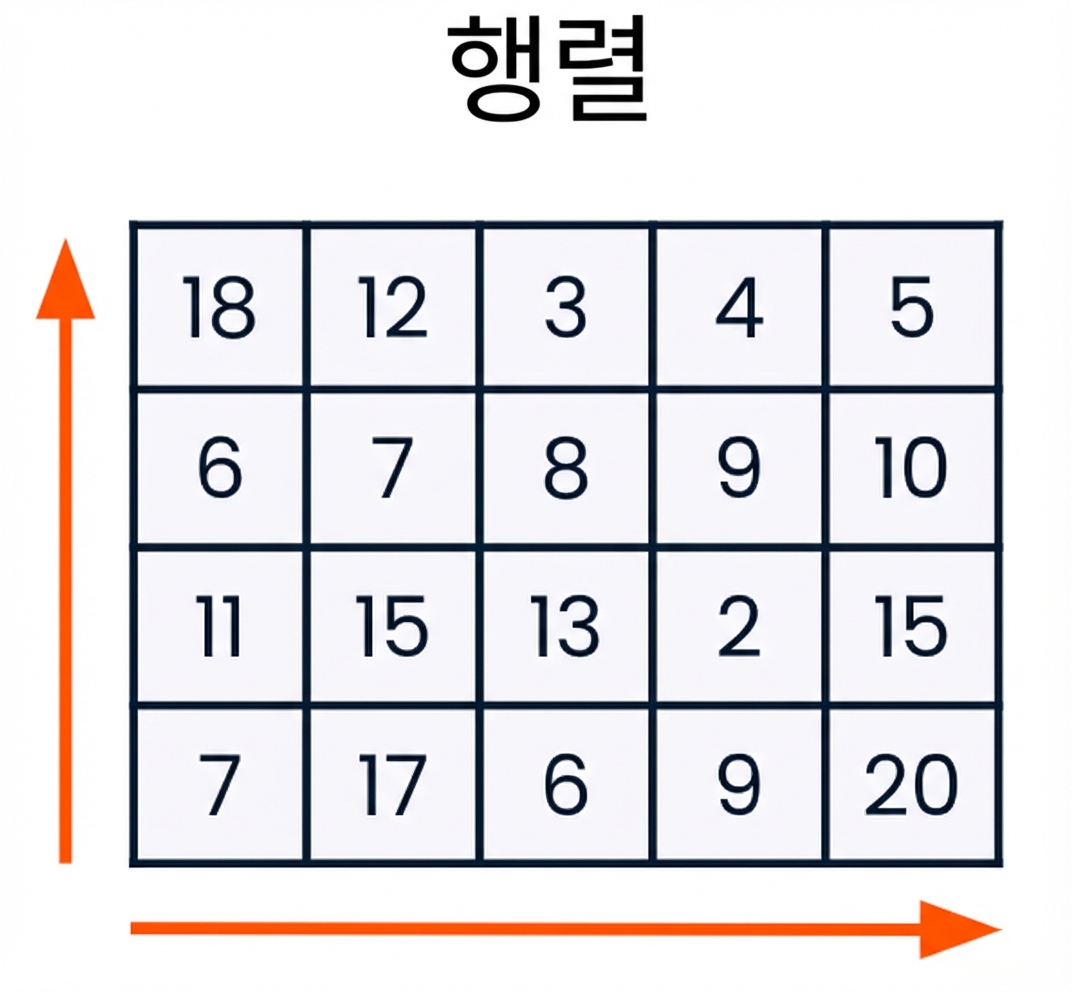 행렬 그래픽